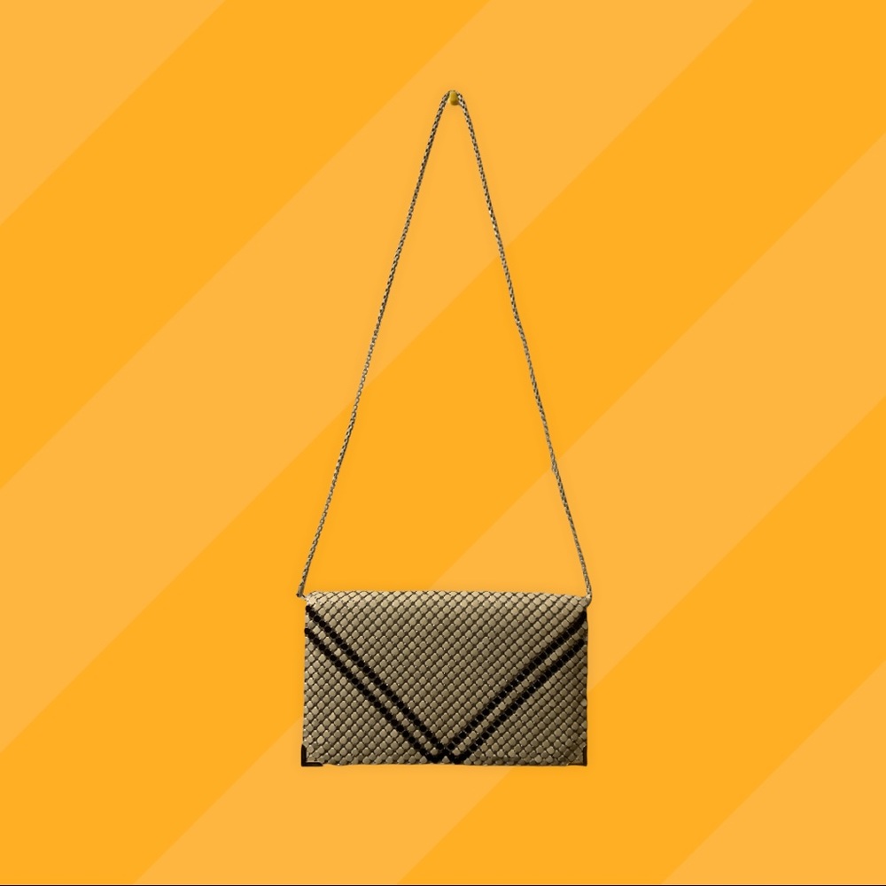 😍Cute Purse😍 Brown and Cream Color with Gold Trim - Picture 2 of 5